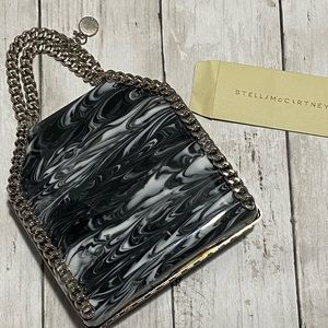 STELLA McCARTNEY Marble Micro Falabella Black